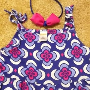Cotton Gymboree dress with matching hairband